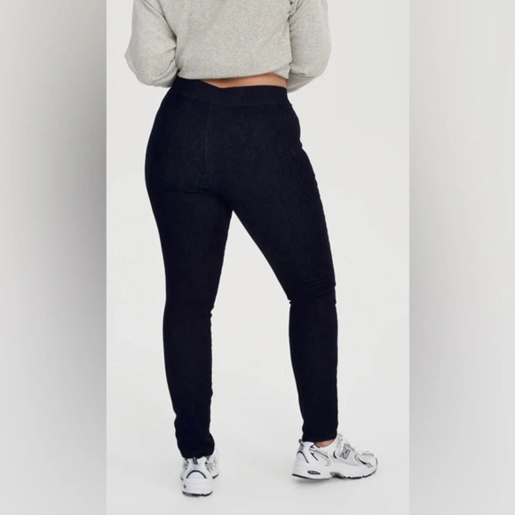 YOGA JEANS RACHEL SKINNY HIGH RISE PULL ON JEANS SZ 32 - Picture 3 of 15